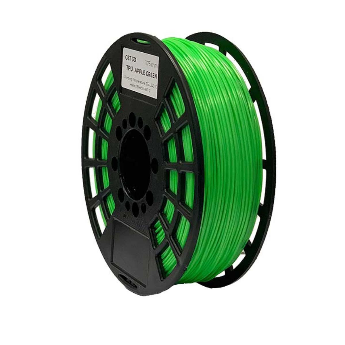 GST 3D TPU Filament Apple Green