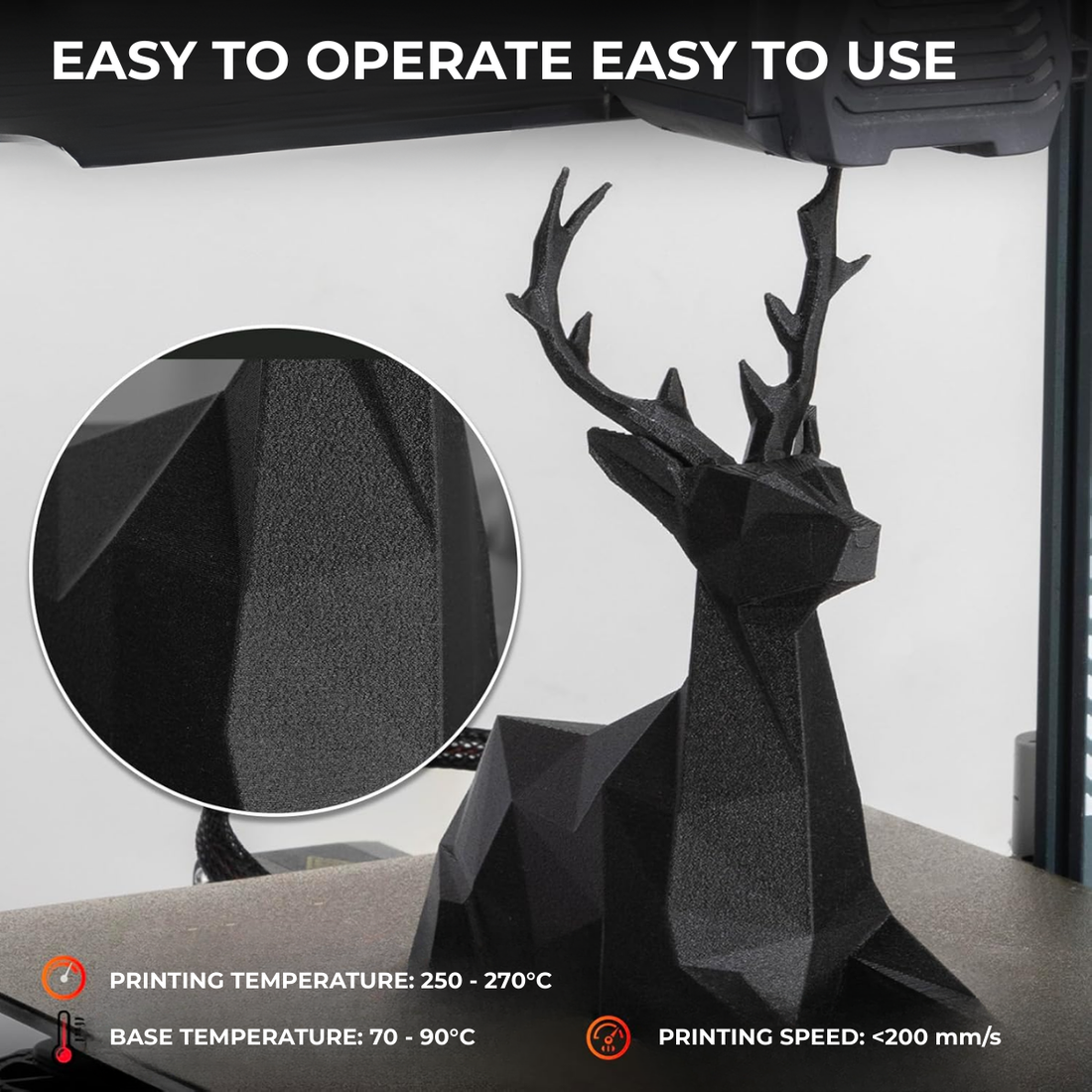 Glass fiber PETG HS Black