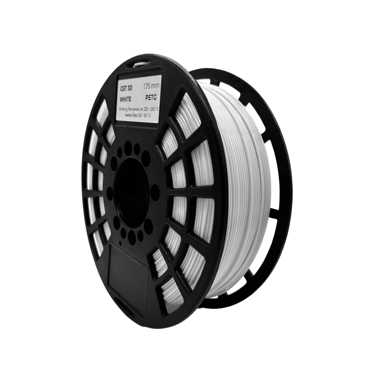 GST 3D PETG Filament White
