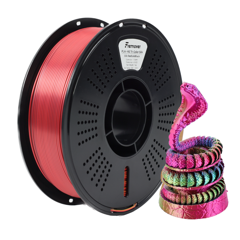 PLA+ High Speed Tri-Color Silk. From $16.37