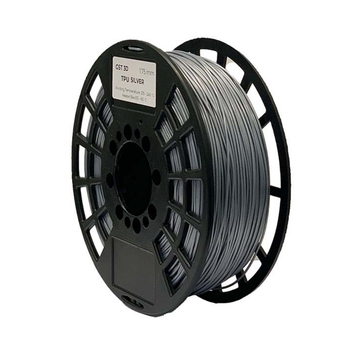 GST 3D TPU Filament Silver/Grey