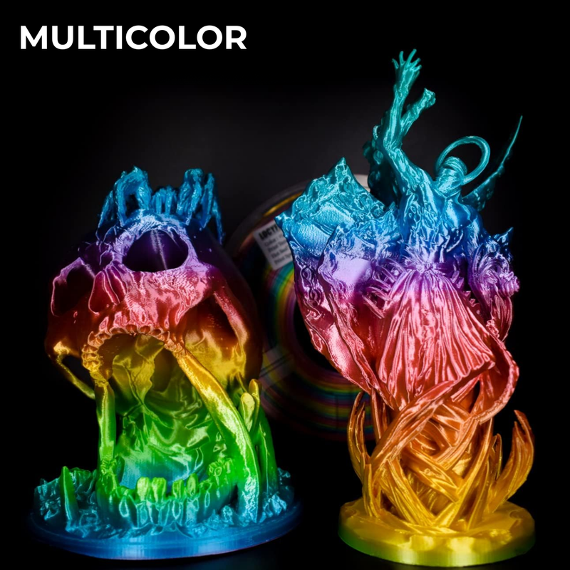 PLA+ HS Silk Rainbow. From $18.61