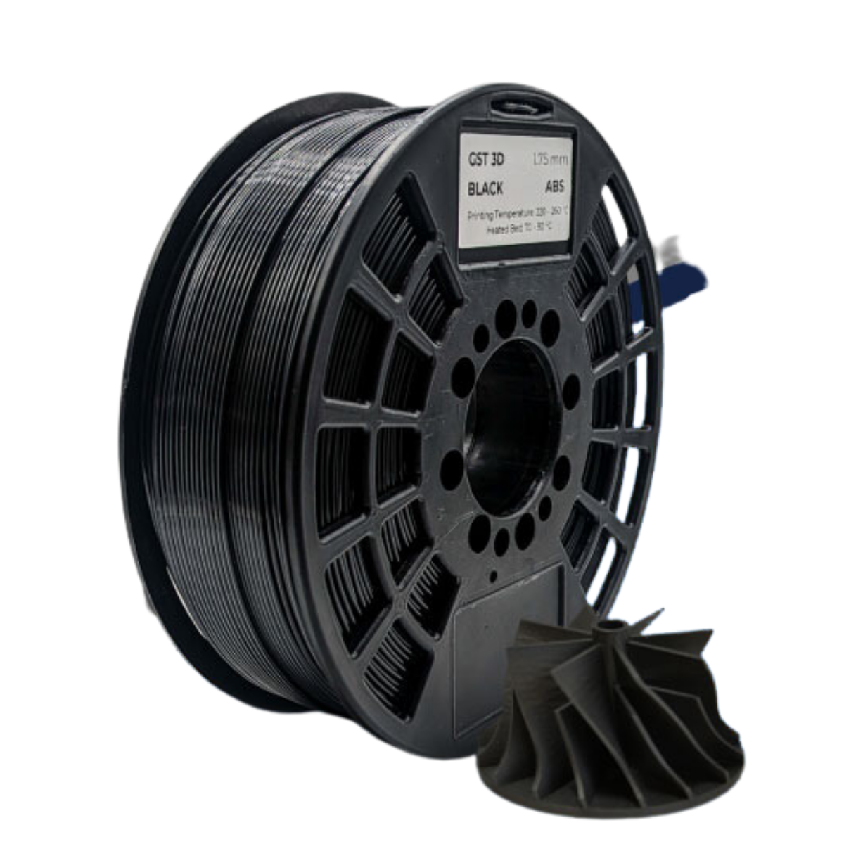 GST 3D ABS Filament Black