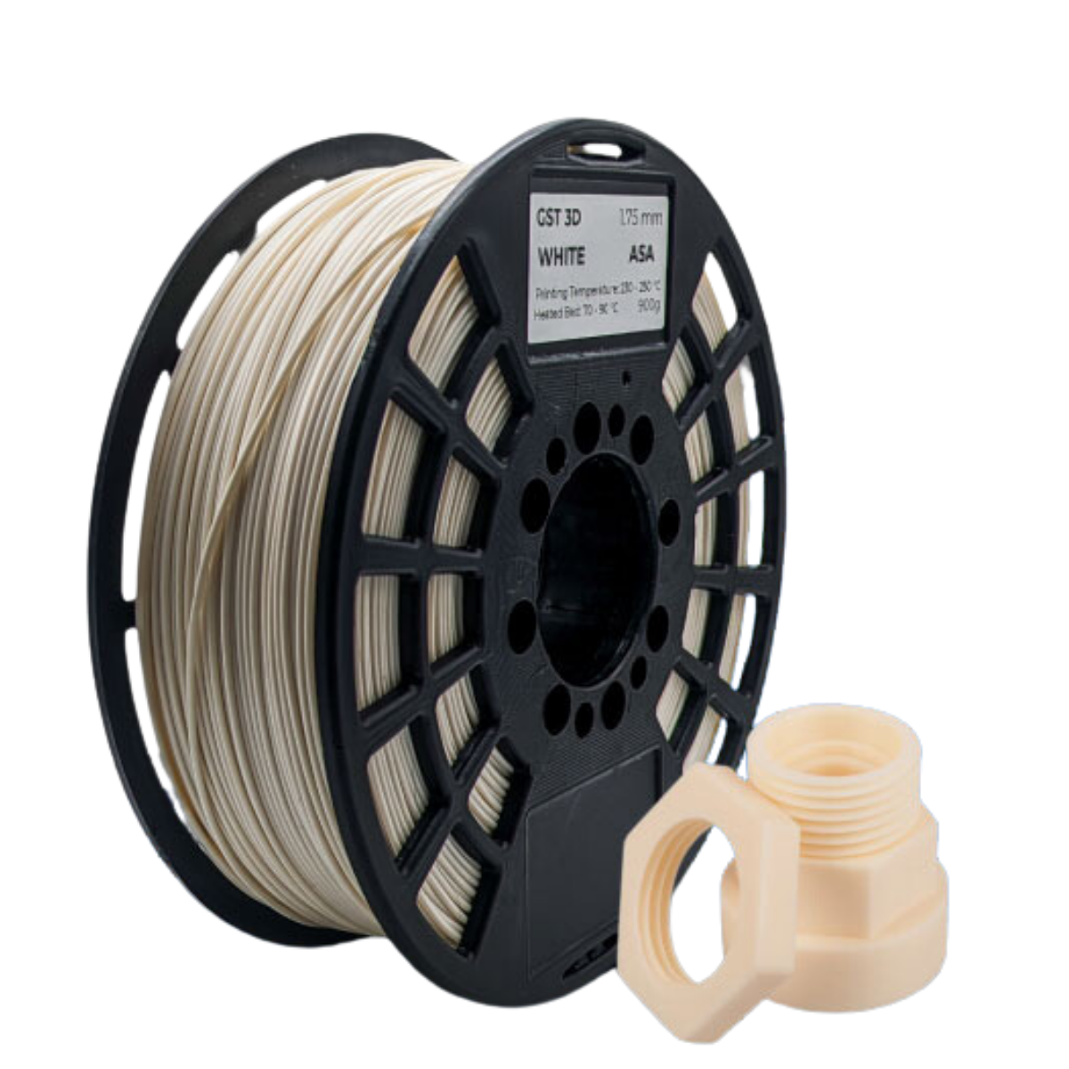 GST 3D ASA Filament White