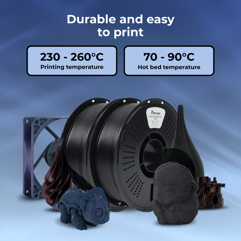 Carbon fiber PETG HS Black