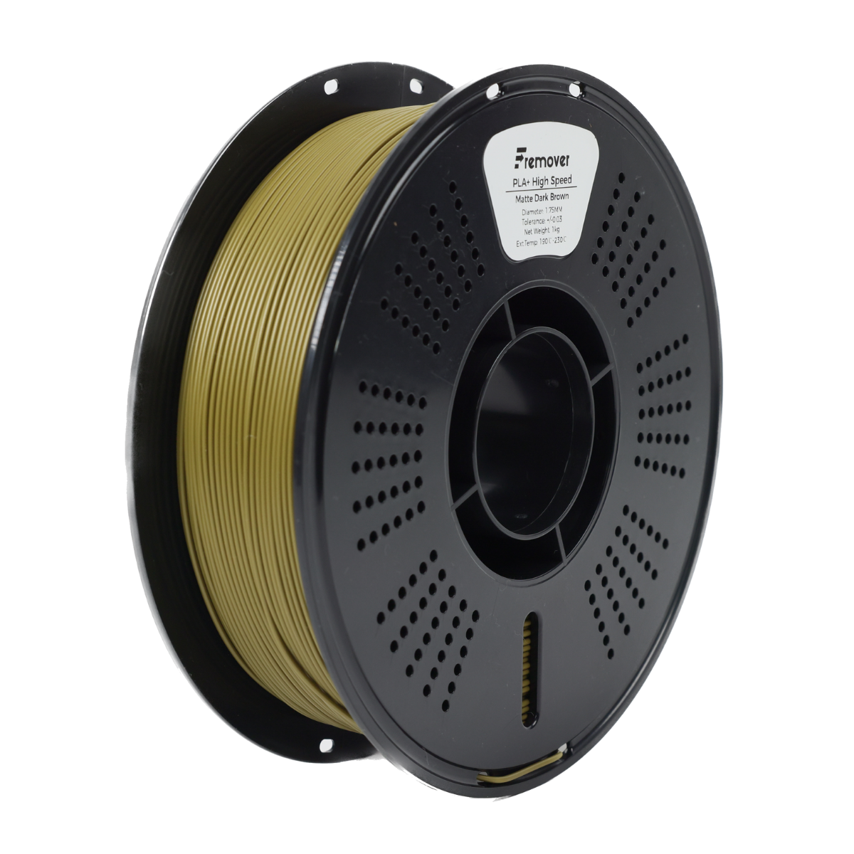PLA+ HIGH SPEED Matte dark brown