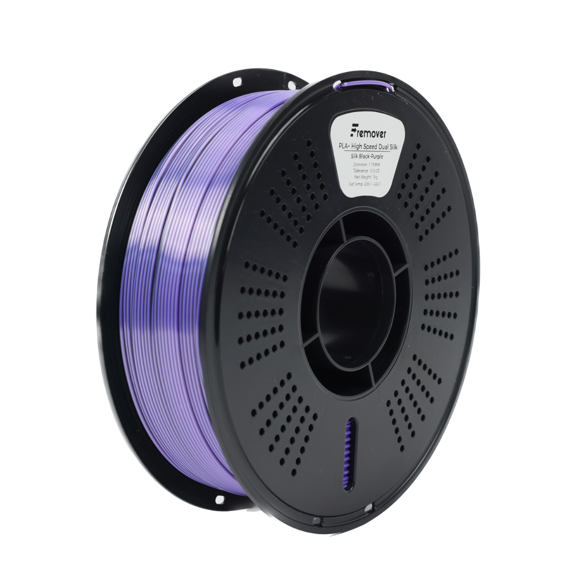PLA+ High Speed Dual Silk Black Purple