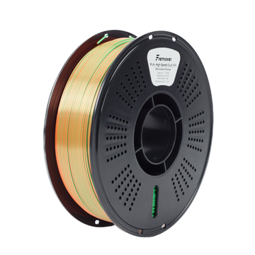 PLA+ High Speed Dual Silk Green Orange