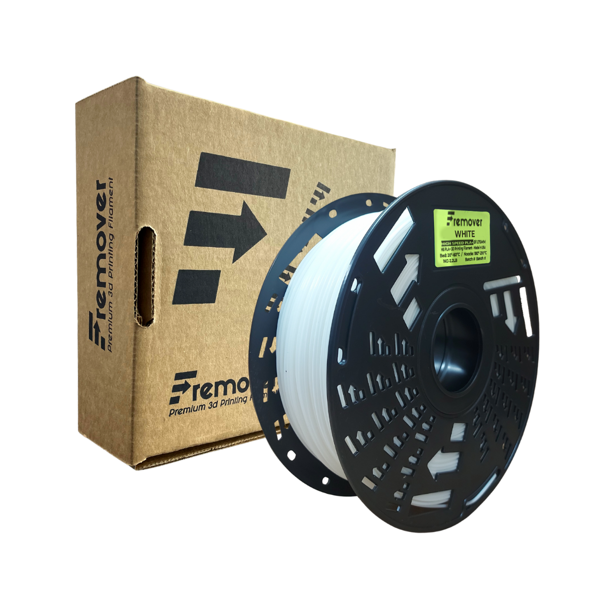 Fremover Filament High Speed PLA+ White