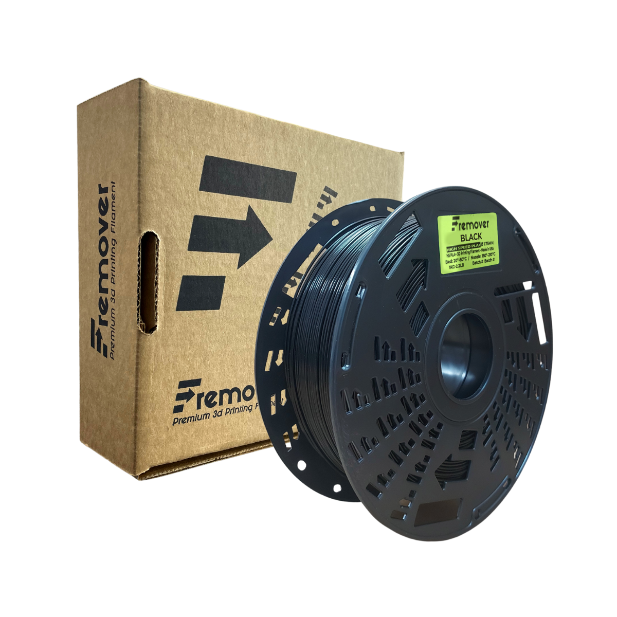 Fremover Filament High Speed PLA+ Black