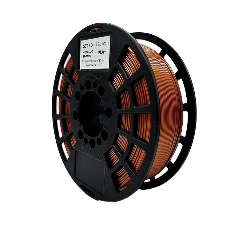 GST 3D PLA+ Filament Metallic Bronze